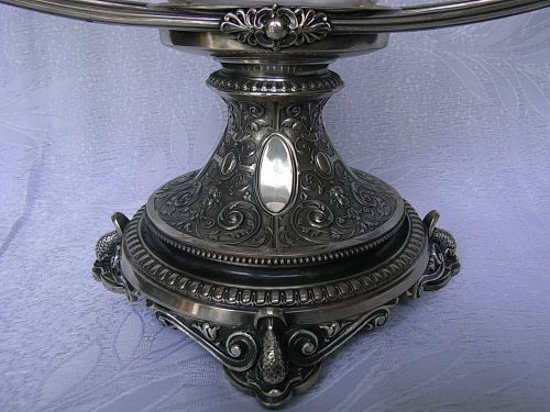 JARDINIERE - AUFSATZSCHALE SILBER 800 ER
