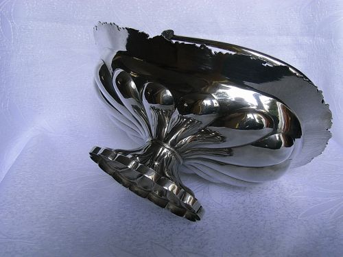 HENKELSCHALE - KORB SILBER 875-ER RUSSLAND UM 1890