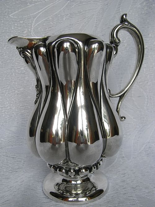 KAFFEESERVICE - TEESERVICE -  SERVICE AUS SILBER 800-ER