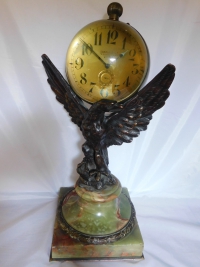 KAMINUHR –LUPENUHR- KUGELUHR ENGLAND -  LONDON UM 1890