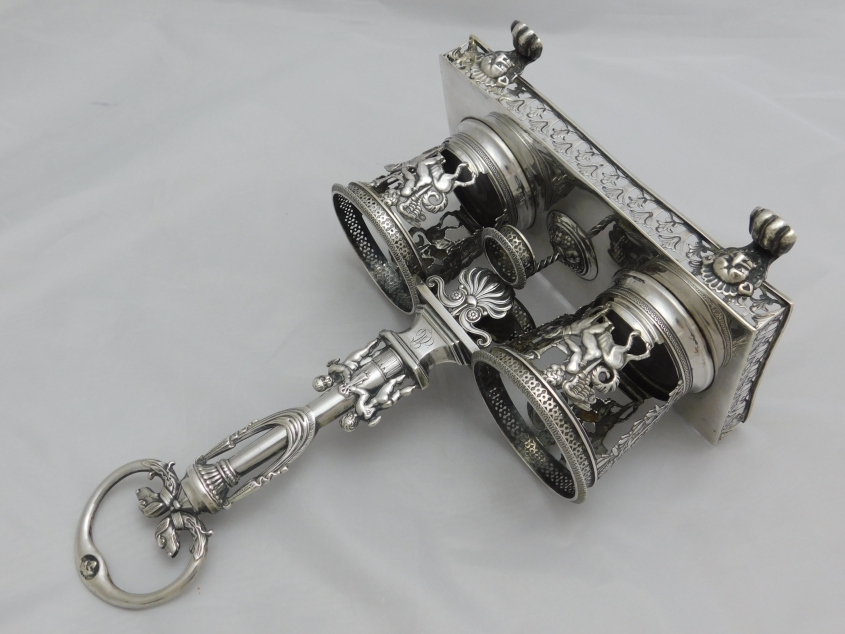 EMPIRE MENAGE AUS SILBER 950 - ER FRANKREICH – PARIS UM