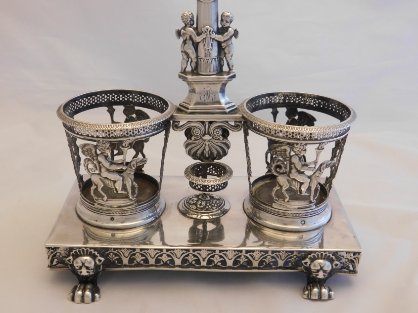 EMPIRE MENAGE AUS SILBER 950 - ER FRANKREICH – PARIS UM